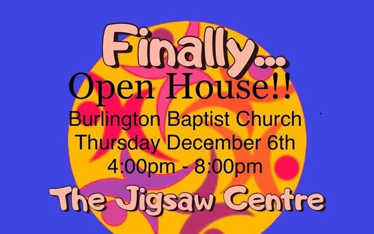 NEW PROGRAM.....Coming to Burlington January 2019...THE JIGSAW CENTRE